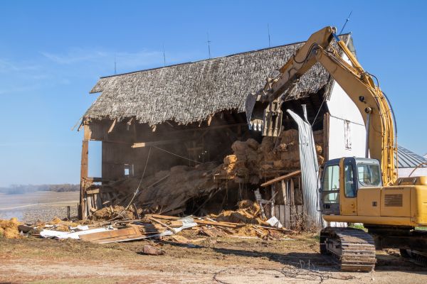 Barn Demolition in Round Rock