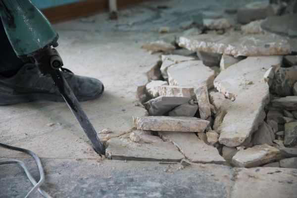 Concrete Slab Removal in Round Rock