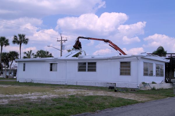 Mobile Home Demolition in Round Rock