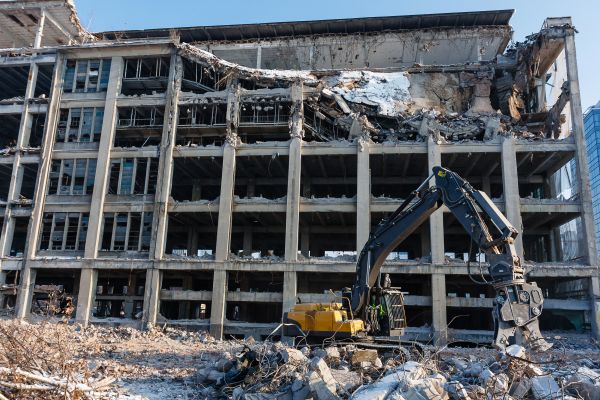 Commercial Building Demolition in Round Rock