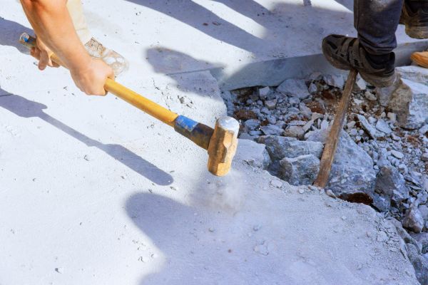 Concrete Pavement Demolition in Round Rock
