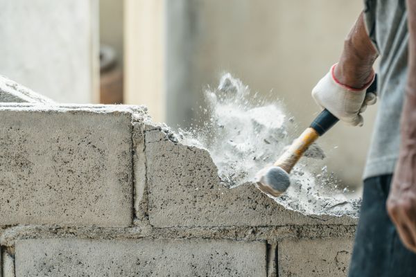 Block Wall Demolition in Round Rock